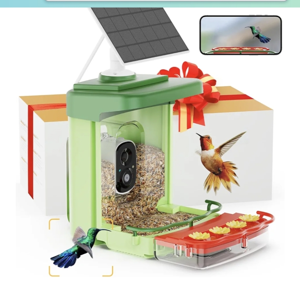 Smart bird feeder